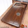 Song Yun Qing Wooden Tea Tray with Water Drainage