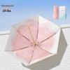 Compact Floral UV Protection Umbrella