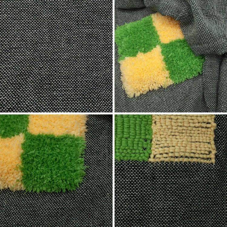 Monk-Cloth Punch Needle-Fabric Primary Tufting Cloth with Marked-Lines-for-Rugs