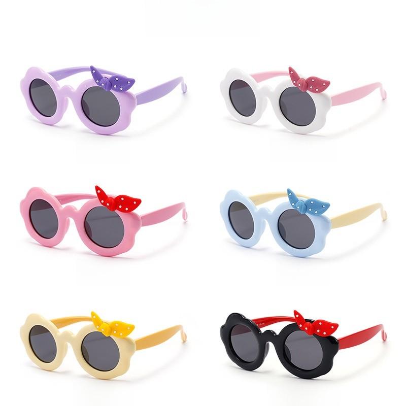 Childrens Butterfly Shape Sunglasses With Polarized Tac Lenses For Uv400 Sun Protection