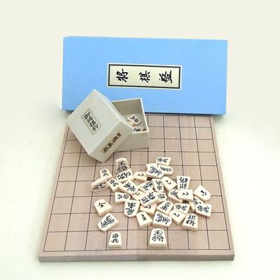 Shogi-Set Shin Katsura 6 gefaltetes Shogi-Brett und P-Shogi-Teile Kamikoma Minase-Set Nr.