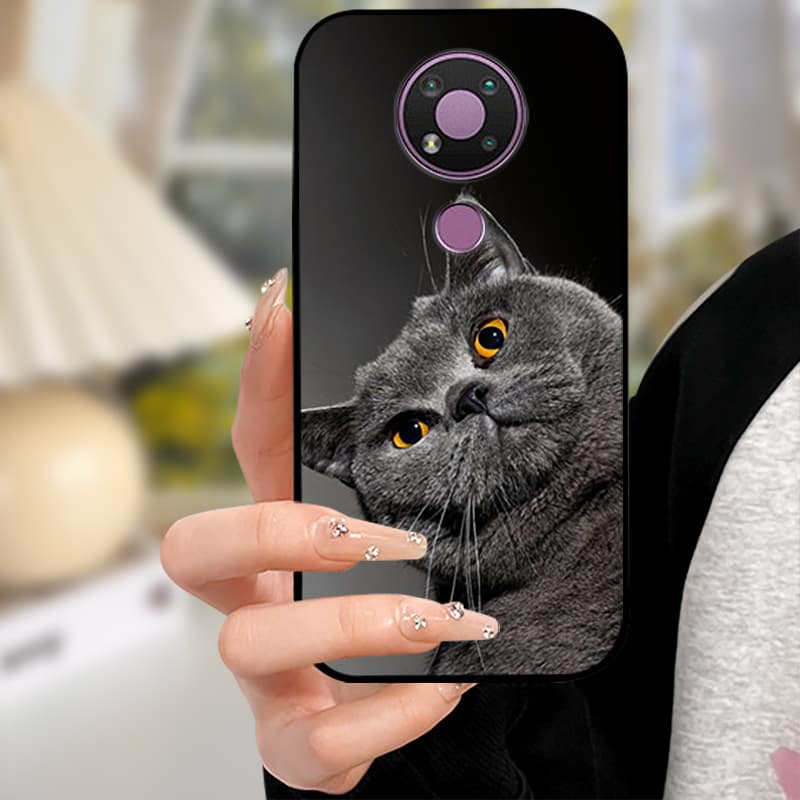 Capa For Nokia 5.4 Cases Black Silicon Soft TPU Phone Case For Nokia 5.4 5.1 7.1 Protective Camera Coque Nokia5.4 Back Shells
