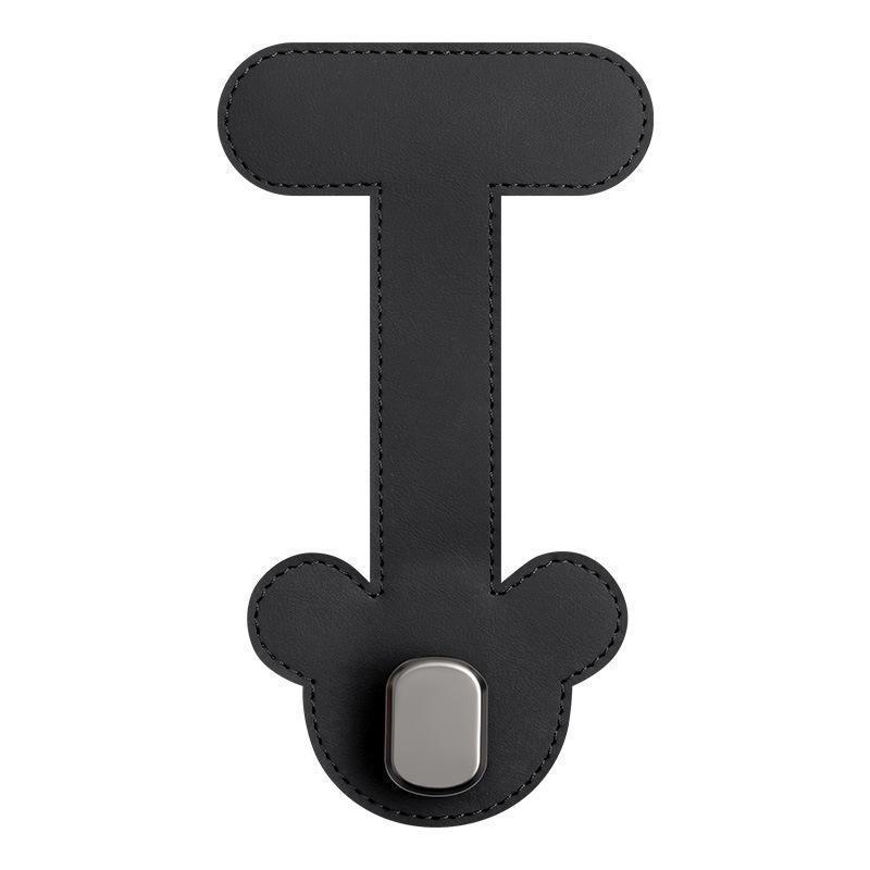Car Seat Glove Hook: Multi-functional Hidden Hook for Front Seat Storage Black Bear Hook - 1 Piece