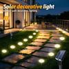 Natural Fresh Solar Daisy Garden Stake Lights, Flower Shaped LED Lights with Warm Glow for Yard Path Lawn Patio Spring Summer Outdoor Decor