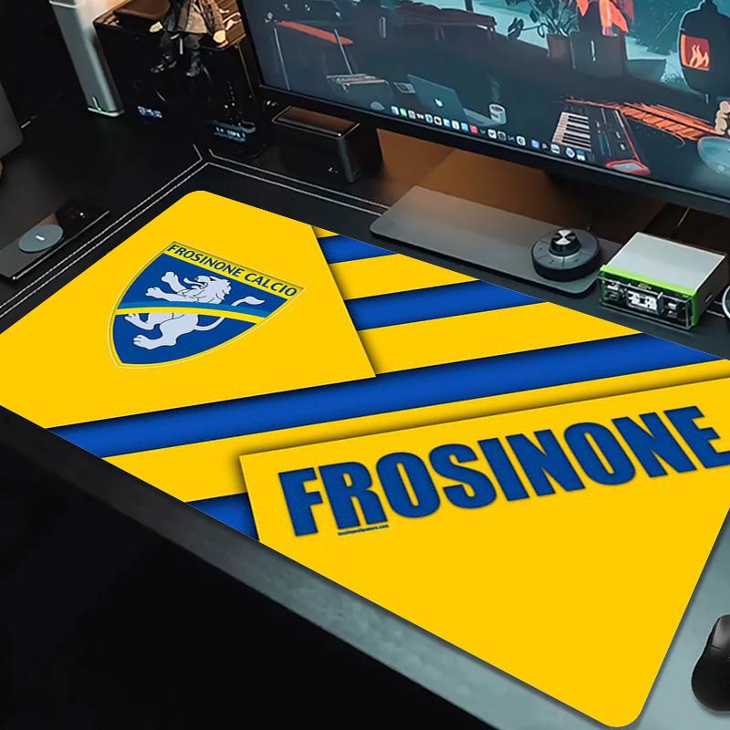 Frosinone Calcio Color Mouse Pad Large Gaming Table Cushion Non-slip Laptop Tablet Big Mousepad XXL Mat Mini PC Playmat With Lock Edge