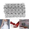 4 Inch Width Rhinestone Ribbon 10 Yards Length Diamond Warp Ribbon  Arts And Crafts