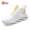 YRZL Men Shoes Comfortable Sneakers Womoen Breathable Couple Running Shoes Mesh Tenis Sport Shoes Size 36-46 Waling Sneakers Men