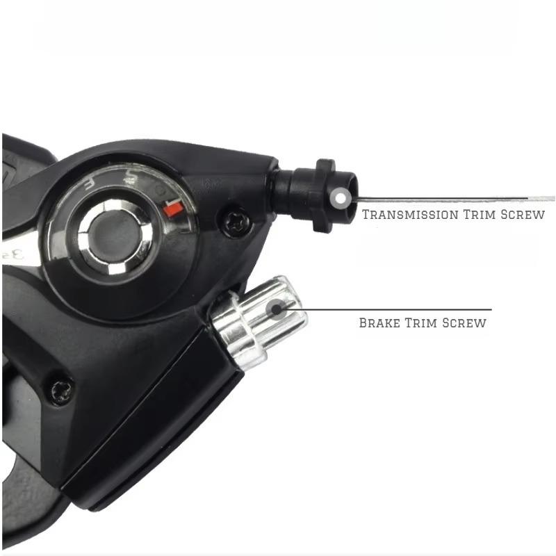 Bike Derailleurs 3x7 21 Speed Switch MTB Bicycle Shifter Levers Brake with Shift Cable Cycling Disc Handle for Bike Trekking