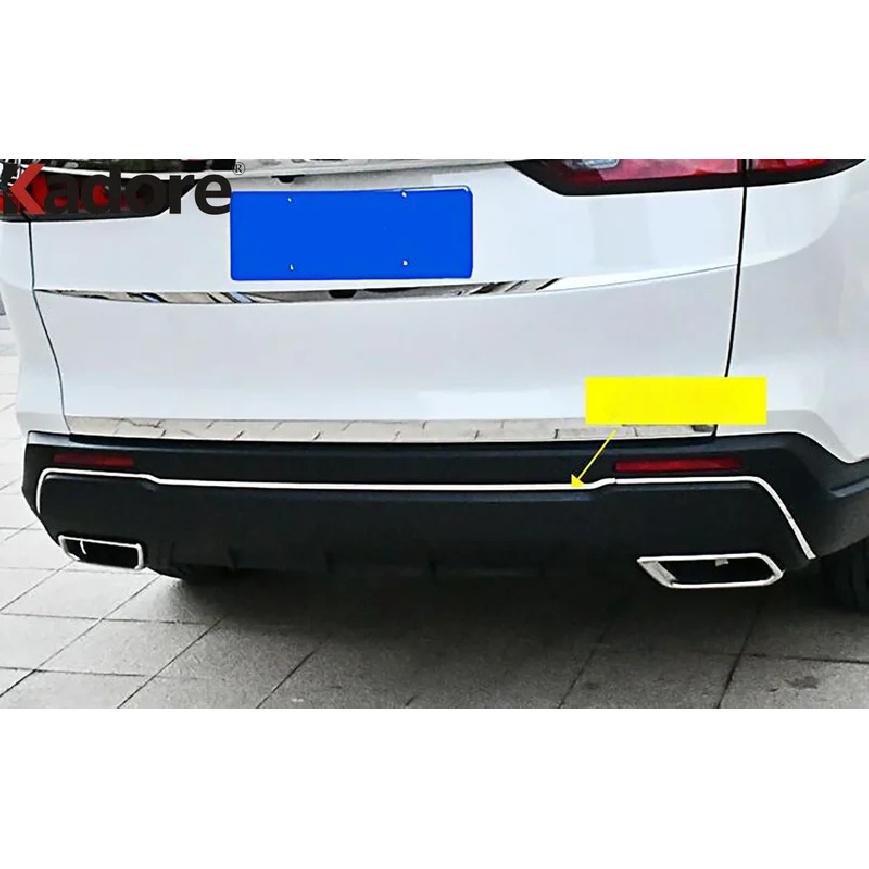 Car Accessories For Honda CRV CR-V  2024 Stainless Steel Rear Bottom Bumper Cover Trim Tailgate Lip Molding Garnish Strip
