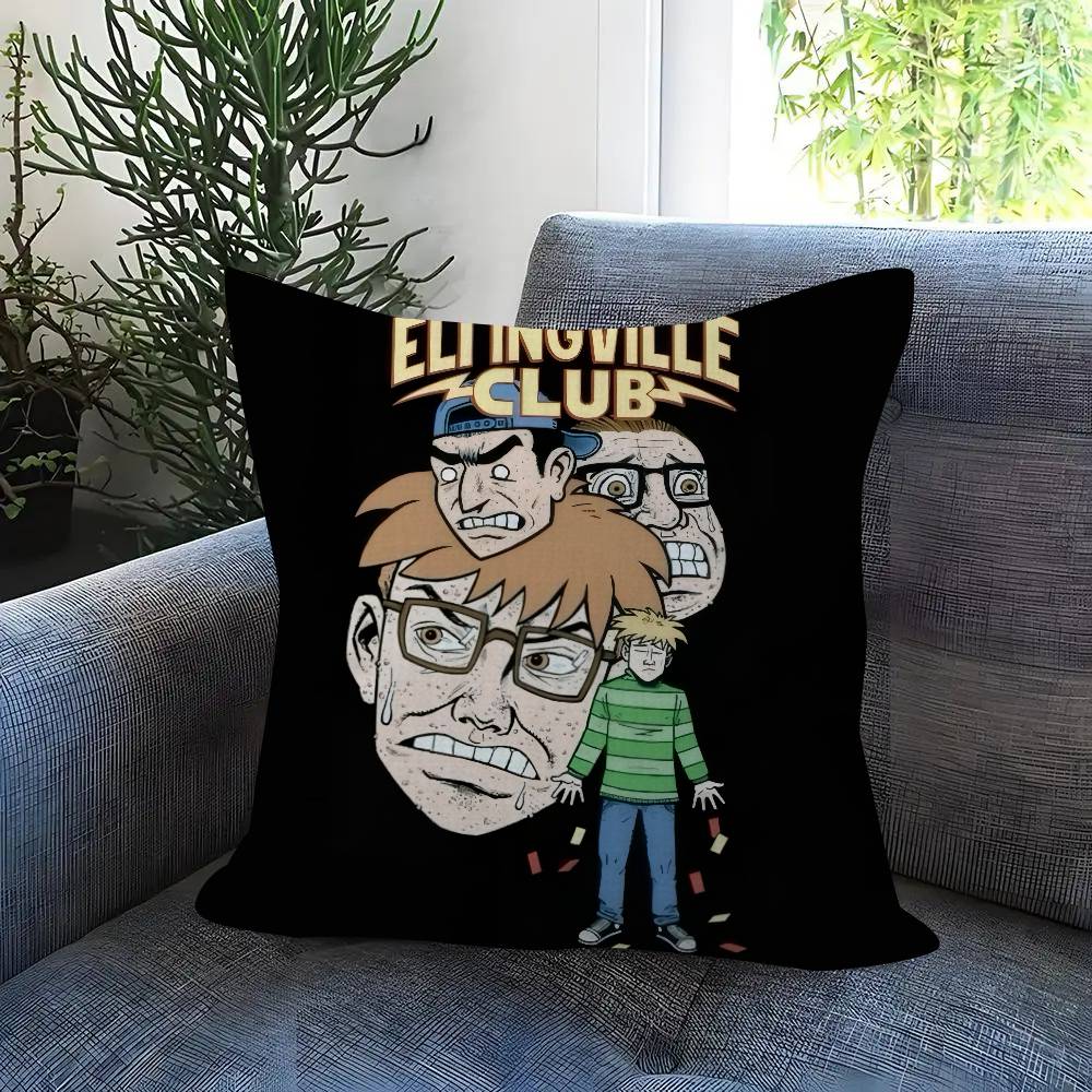 Anime Eltingville Club Pillow Cover Sofa Cushion Cover Home Room Decoration Children Gift