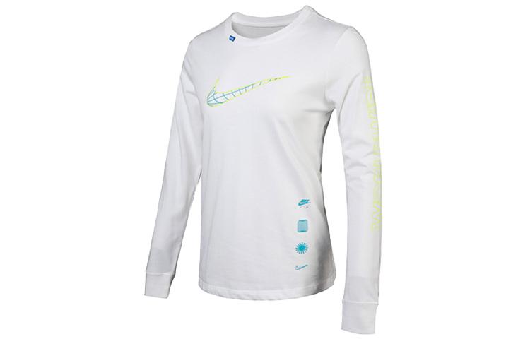 Nike Sportswear Women's Crewneck Long-Sleeve T-Shirt White CV9174-100