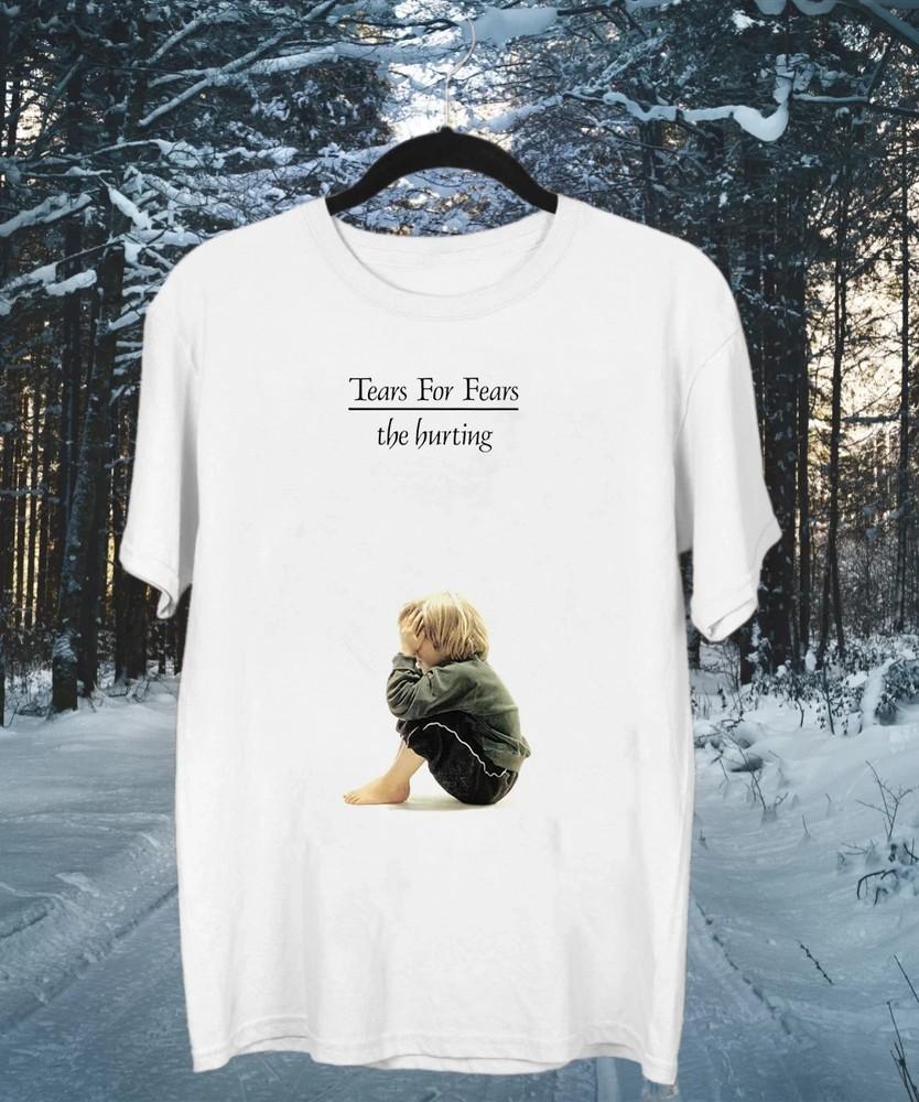 

Tears for Fears - Hurting White Cotton T Shirt Full Size S-5XL Unisex T-Shirt XXXL