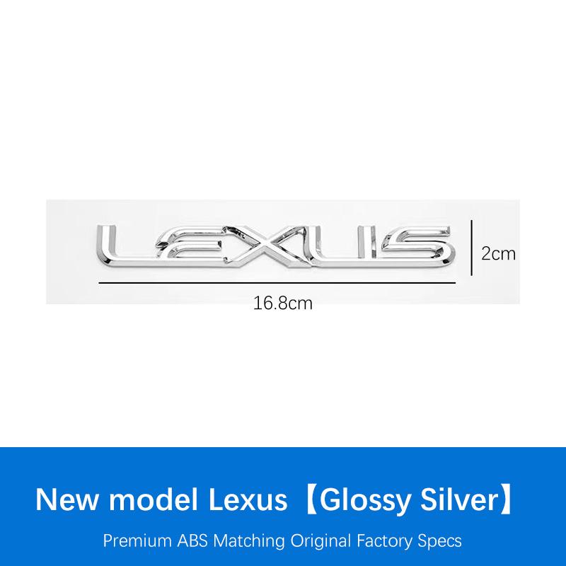 

Car trunk letter sticker Accessory For Lexus IS250 ES200 ES240 ES250 ES300 ES350 IS200 IS300 NX200t NX300 RX270 RX300 RX350