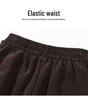 Warm Cotton Straight-Leg Trousers for Middle-Aged & Elderly Women: New Grandma Style, Ideal for Autumn & Winter