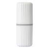 Portable Toothbrush Holder Toothpaste Container with Cover Multifuctional Storage Cup for Home Travel Use