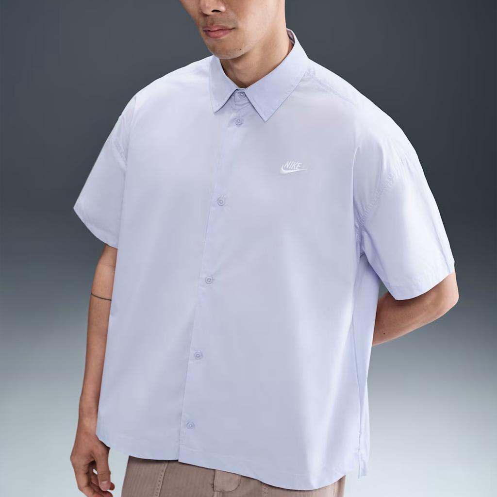 Nike Club Shirts Unisex Ghost Color/White Lapel Moderate HJ2027-057