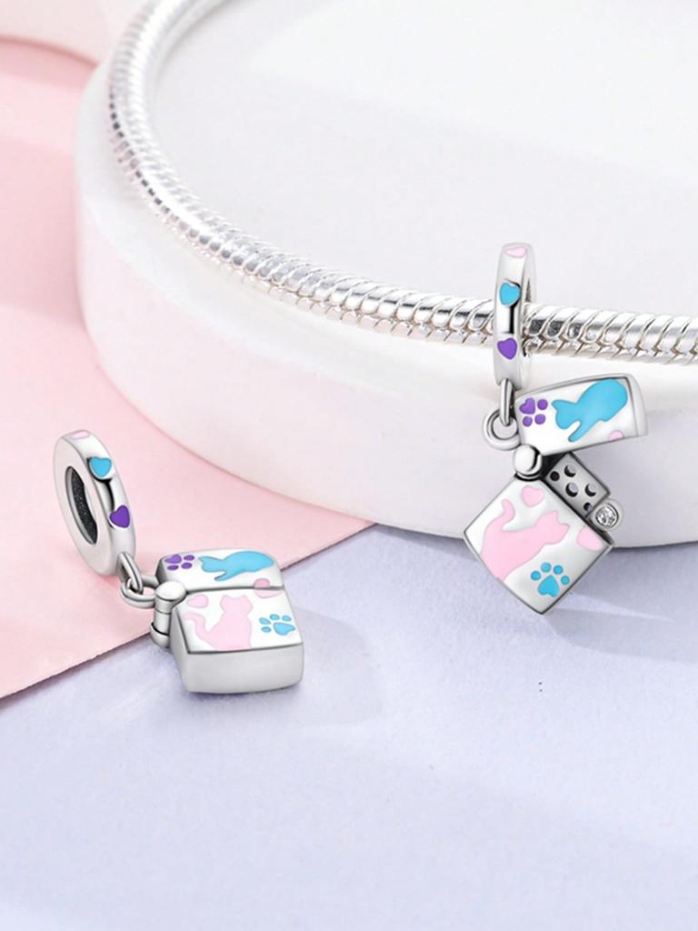 Charms Plata Copper Colors Coconut Tree Piggy Bank Beads Charm Pendant For Original Bracelet For Women Diy Jewelry Love Gift