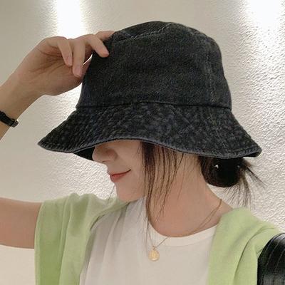 High Quality Unisex Cotton Bucket Hats Solid Color Multicolors Sunscreen Panama Hat Summer Men Denim Beach Cap