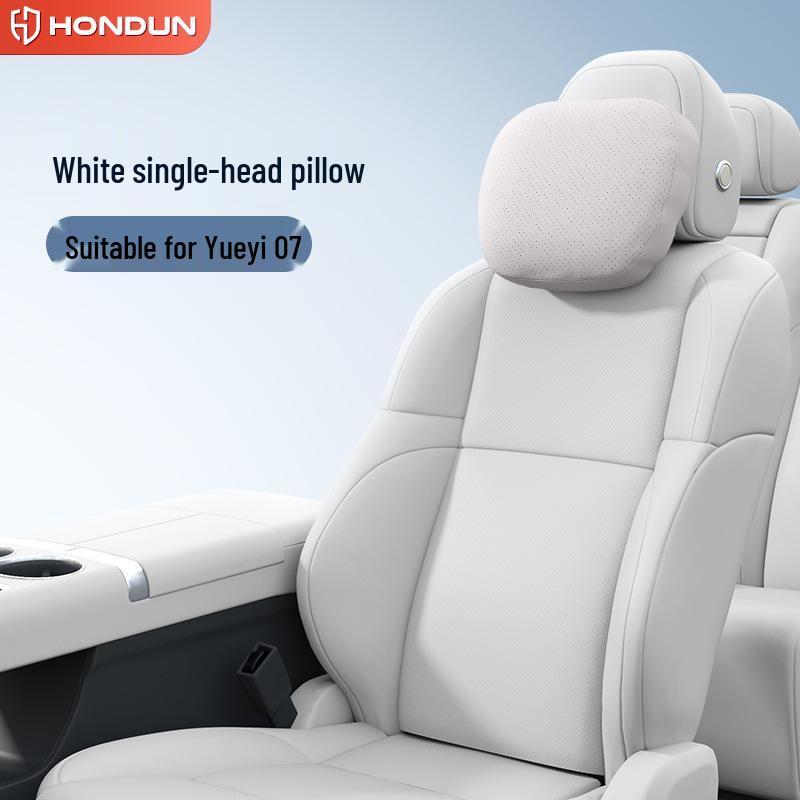 Yueyi 07 Headrest & Lumbar Support Neck Pillow: New Model for Essential Neck & Lumbar Protection in Car Interior Decoration