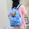3Pcs/set Anime One Piece Anti-Theft Backpack Casual Daypack with Lunch Bag Pencil Case Back To School Daily Bookbag for Boy Girl Mochila Rucksack
