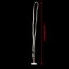Trendy Universal Pearl Metal Cell Phone Chain Charms Women Detachable Phone Lanyards Crossbody Neck Strap with Patch