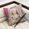 Cartoon Virtual Singer SSuper Sonico Throw Pillow Case Sham For xcm xcm Square Car Pillowcase Pad Cushion Cover