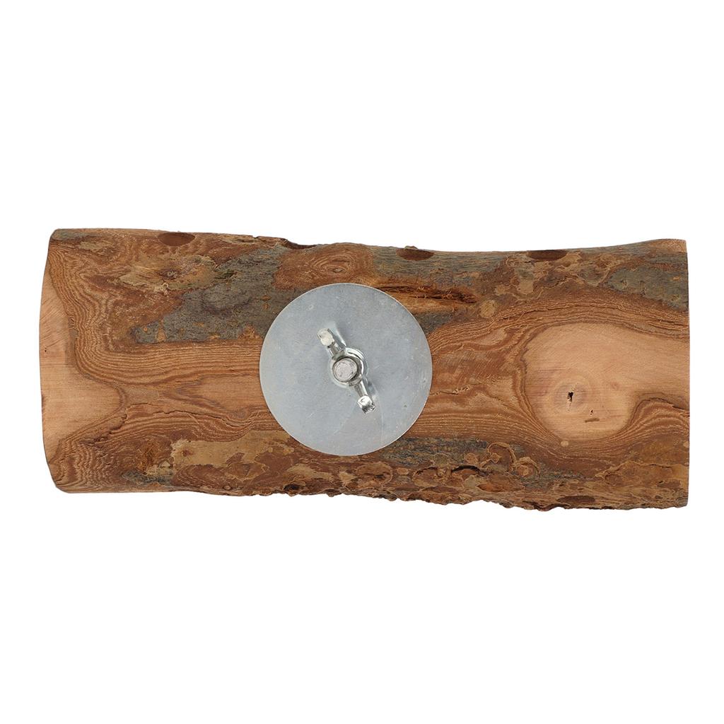 Hamster Log Chew Toy Natural Safe Molar Bite Resistant   Wooden Standing Stick for Small Animals