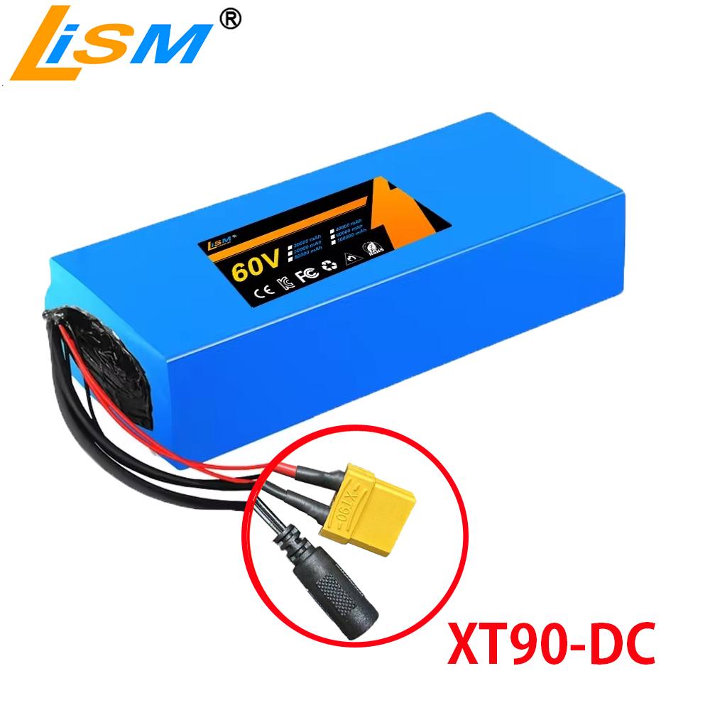 100% True Capacity 60V 16S5P 20Ah Lithium Ion Battery Battery 60V 1800W Battery Free Delivery18650