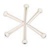 6Pcs Acoustic Guitar Bridge Pins Pegs Replacement Acoustic Guitar Plastic Bridge Saddle and Nut Guitar Bridge Pins