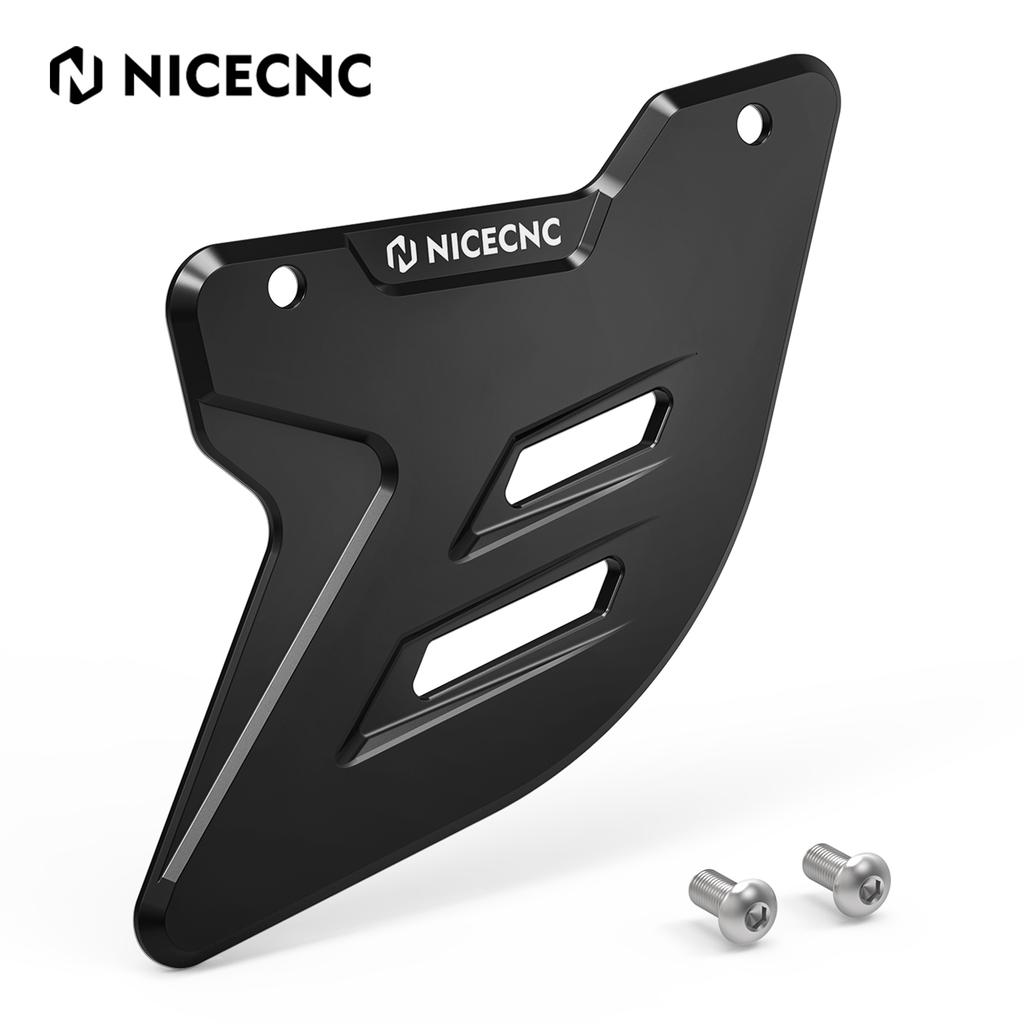 NICECNC Front Rear Brake Disc Guard Protector For Suzuki DRZ400SM DRZ 400SM DRZ400 SM 2005-2024 Aluminum Motorcycle Accessories