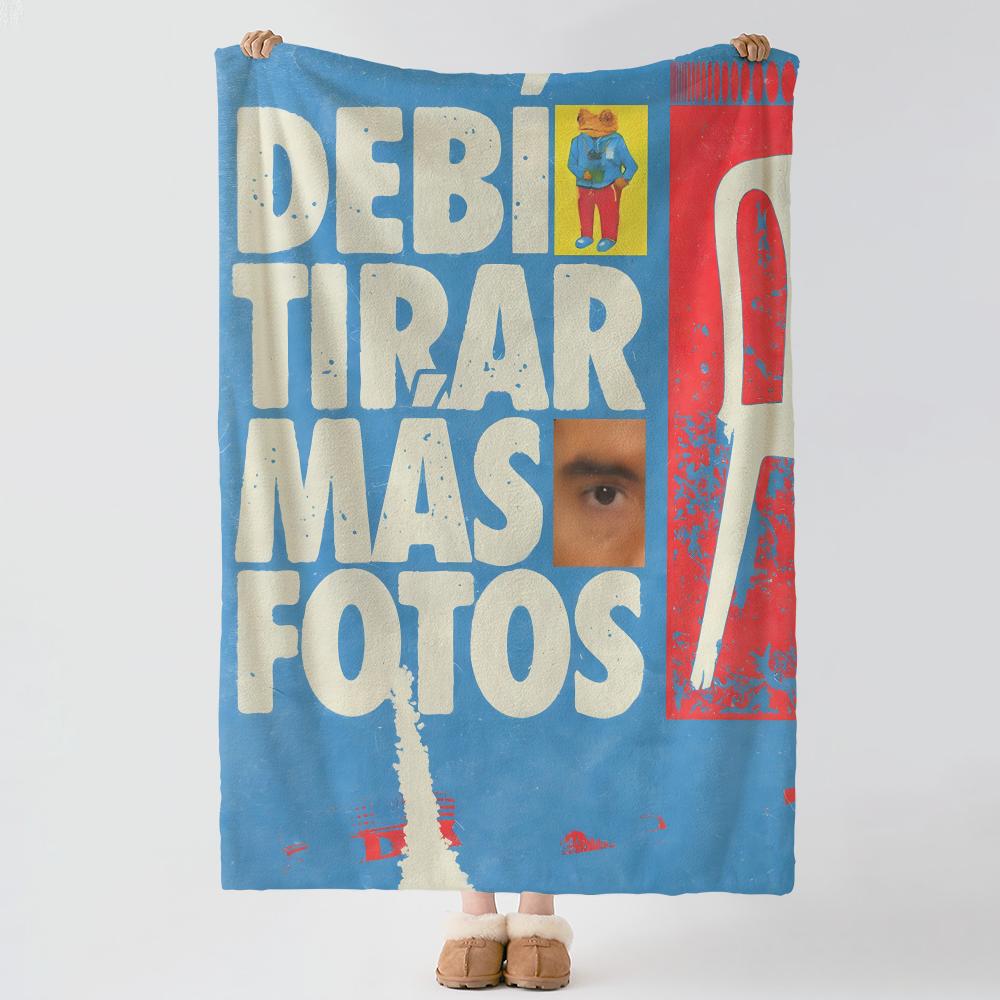 Music B-Bad Bunny-y Throw Thick Comfort Flannel Quilt, Multi-scene Use Indoor Outdoor Daily Nap