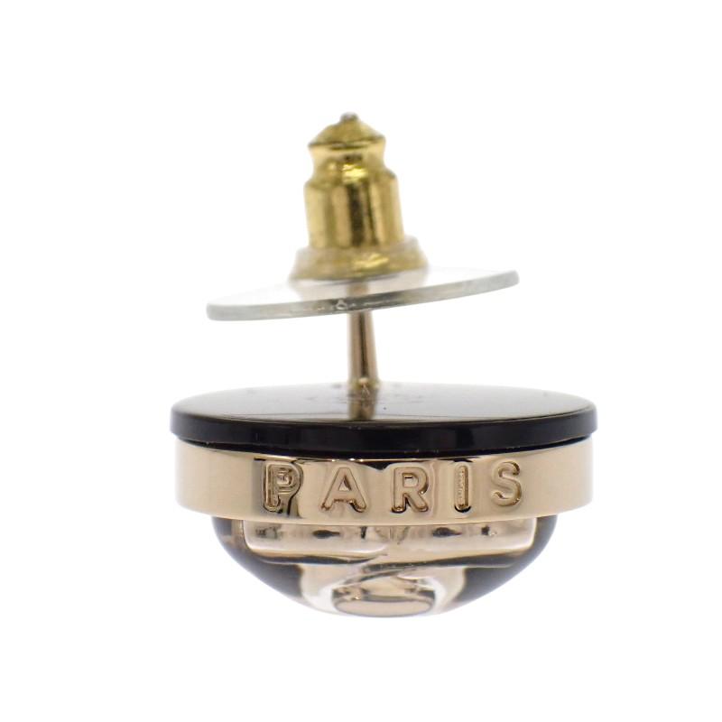 CHANEL  ABA005 Pierce black metal Women