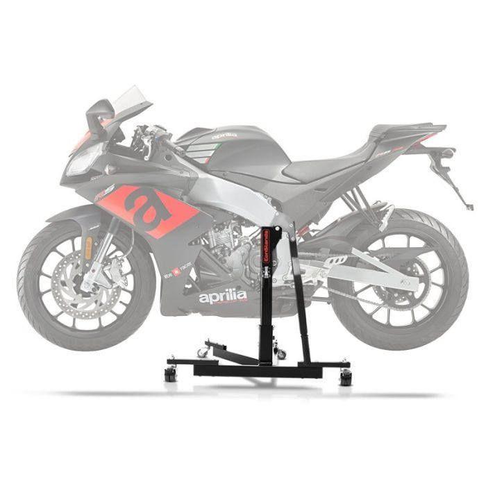 Lève moto centrale - ConStands Power-Evo - Compatible Aprilia RS4 125/RS 125 - Capacité 300 kg - Léger 17 kg