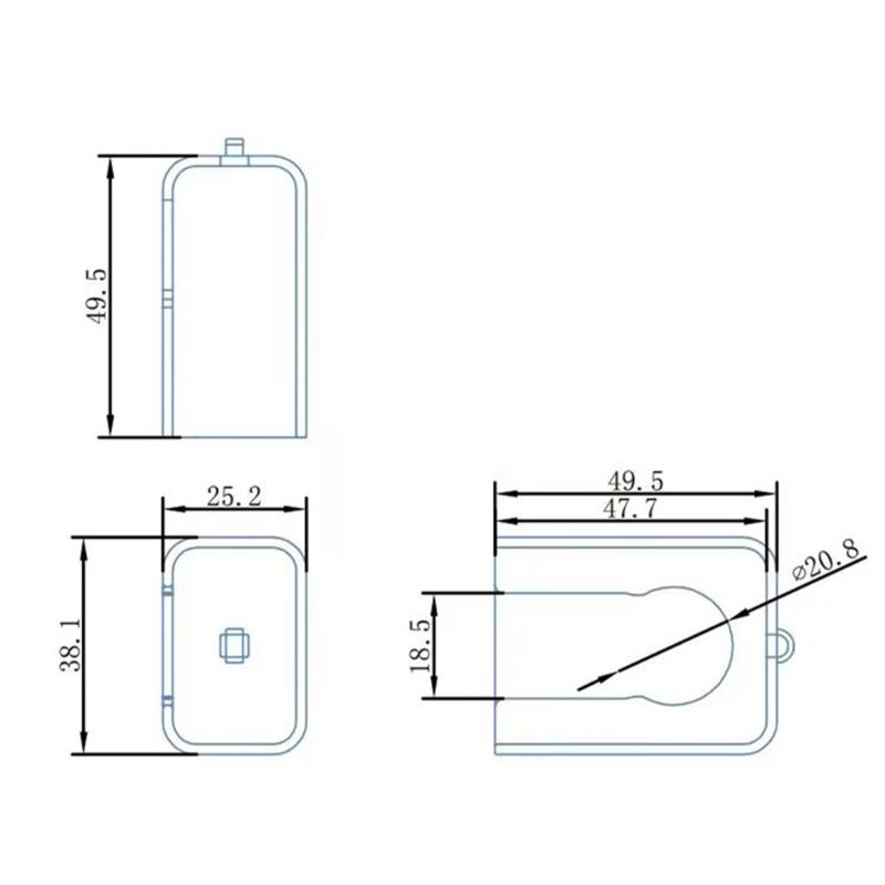 200A Copper Battery Post Terminals Battery Connectors Battery Storage Terminals Post Vehicle Maintenace Adapters