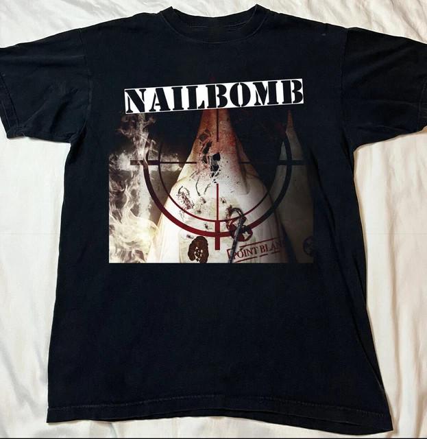 Футболка группы Nailbomb Thrash Metal Все размеры от S до 5XL NE601 Унисекс футболка XXXXL