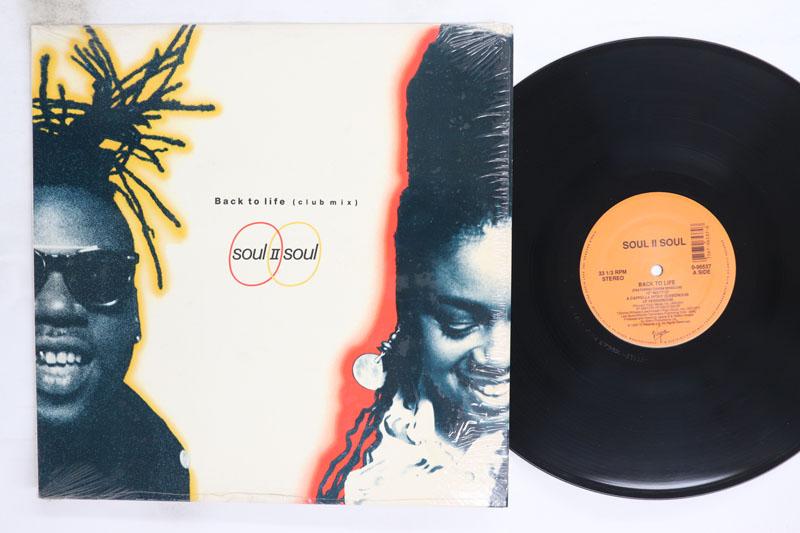 

12-дюймовая пластинка SOUL II SOUL Back To Life Club Mix 096537965370 Virgin 1989 US SoulFunk Б/у