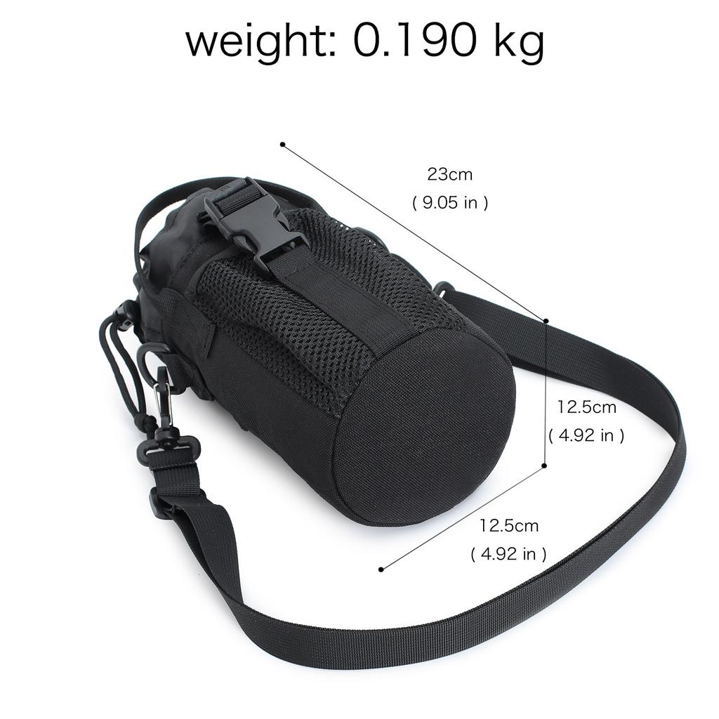 Fashion Cup Holder Large Capacity Crossbody Backpack Tactical Bag Slant Bag Cycling Pendant Includes Shoulder Strap