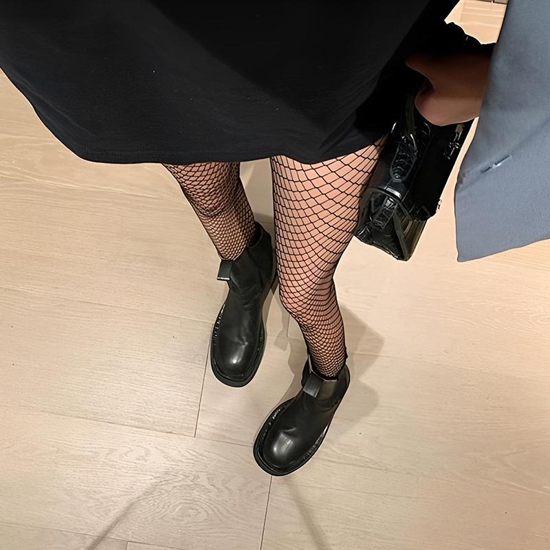 Women Sexy Lingerie Stockings Garter Belt Elastic Stockings Black Fishnet Stocking Thigh Sheer Tights Pantyhose