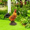 Garden Statue, Chick Sculpture Adorable Animal Figurine Crafts for Courtyard Fairy Landscape