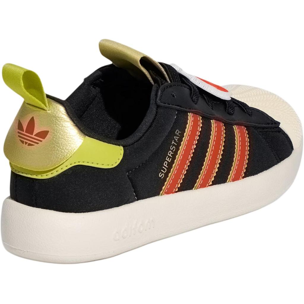 adidas Originals Adifom Superstar 360 New Year Edition Classic Comfortable Low-Top Sneakers Kids Sneakers Black KH5696