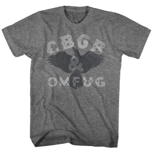 

CBGB OMFUG Нью-Йорк Винтажный Ворон Тень Мужской s Футболка Панк Рок ОФИЦИАЛЬНЫЙ Топ для Фанатов - Мужская Летняя Хлопковая Футболка с Принтом S