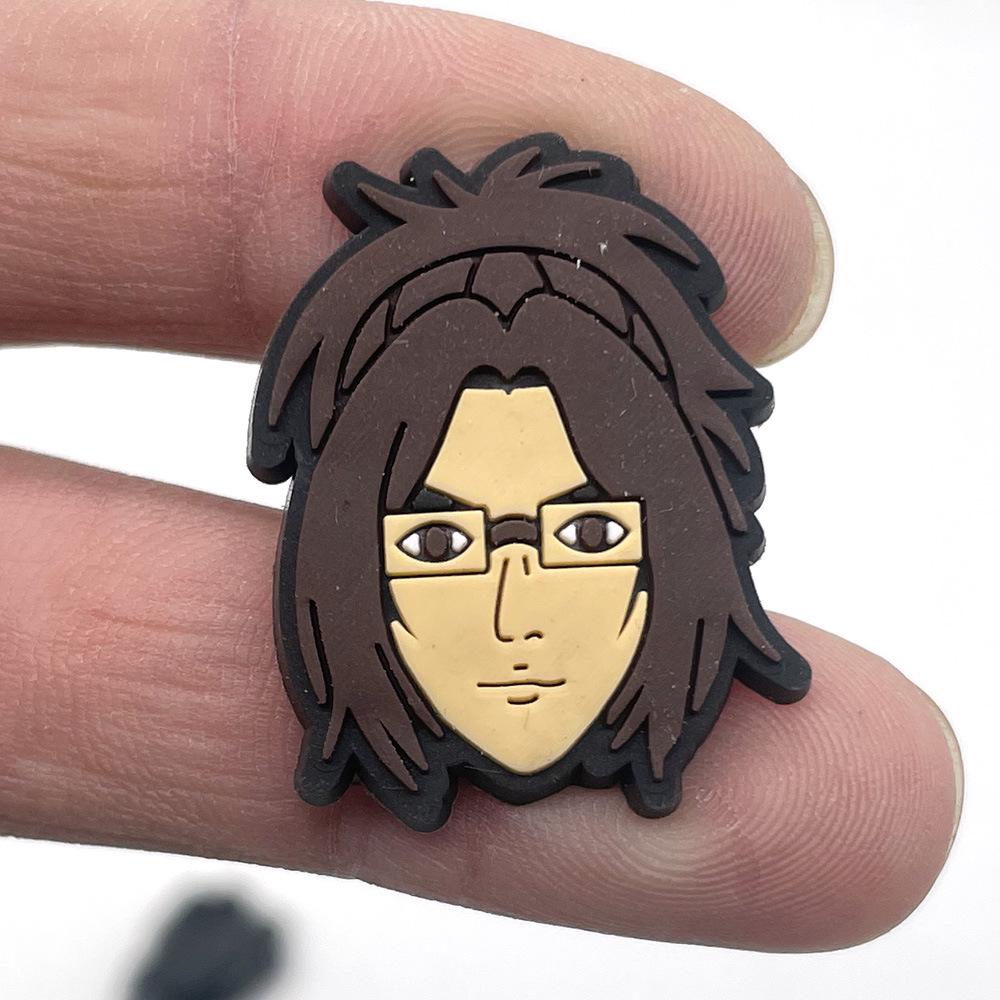 Attack on Titan Rubber Shoe Charms - Decorative Buckles for Garden and Hole Shoes