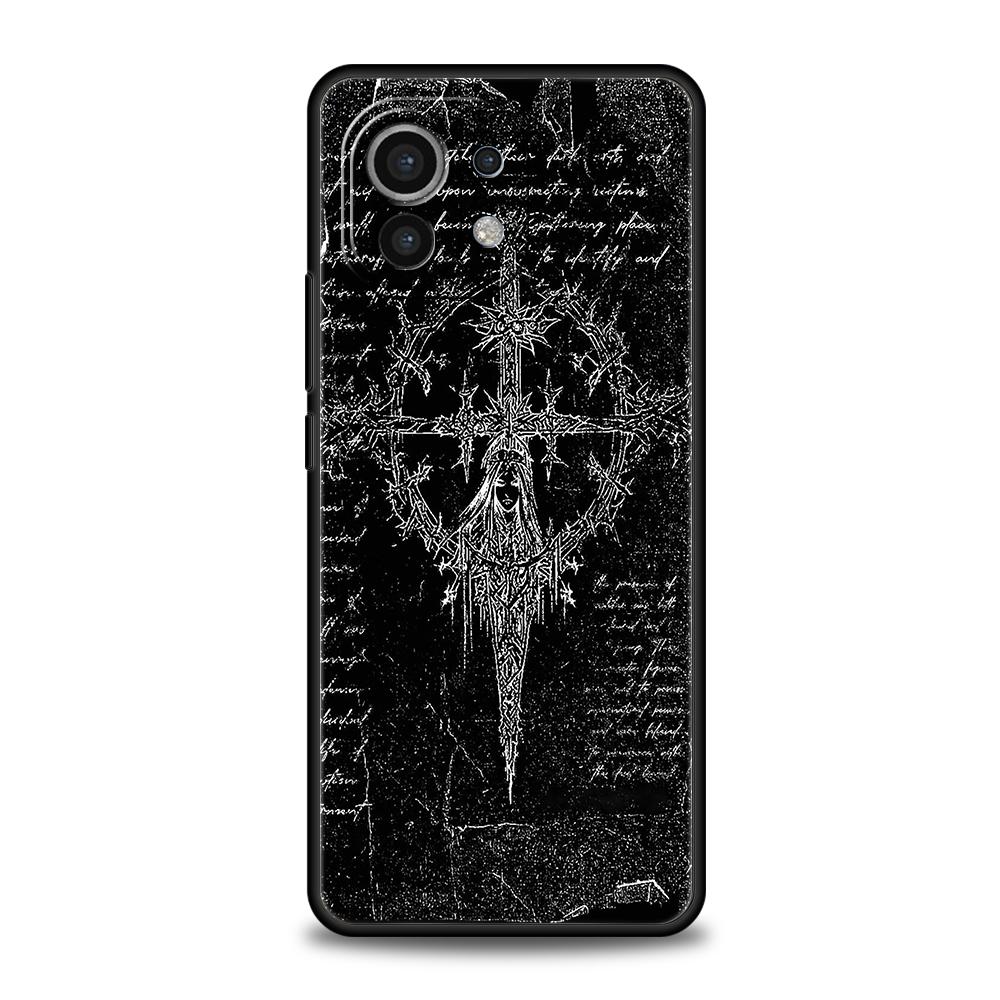 

Кибер-сигил Перекрестная линия Чехол для телефона для Xiaomi Mi 15 14 13 12 11 Ultra 14T 13T 12T 11T 10T Pro Lite 5G Ударопрочный Мягкий ТПУ Xiaomi 14