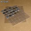 Home Decoration Coin Pocket Pages Coin Holder 10pcs 28*28mm 42 Pocket Accessories Replacement For Coin Collectors