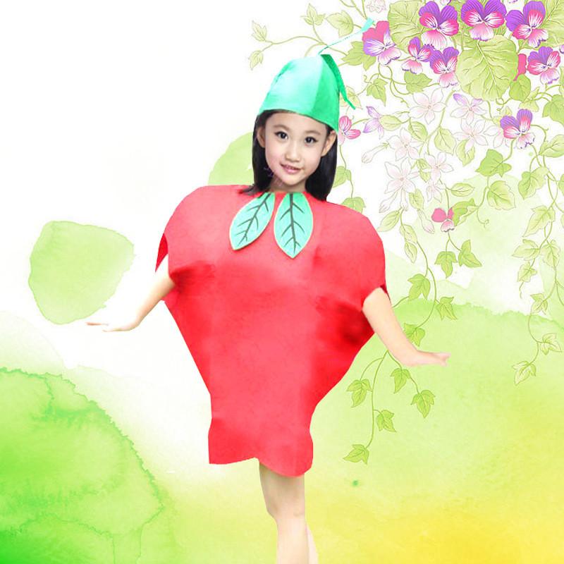 

Дитячий фруктовий одяг Овочі / Квіти / Дині та фрукти Одяг для виступу Показ моди free size（100-135）