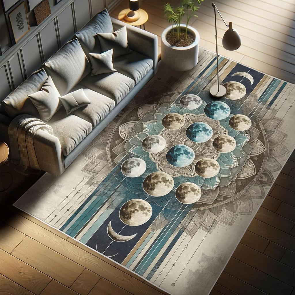Dinosaur Decorative Rug,Jurassic Scenario Cartoon Animals in Wilderness Cloudy Sunrise Back, Quality Carpet for Bedroom Dorm and