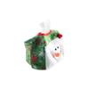 Decorative Santa Claus Tissue Cover Bags Red/Green Toilet Paper Storage Box Cover  Kids
