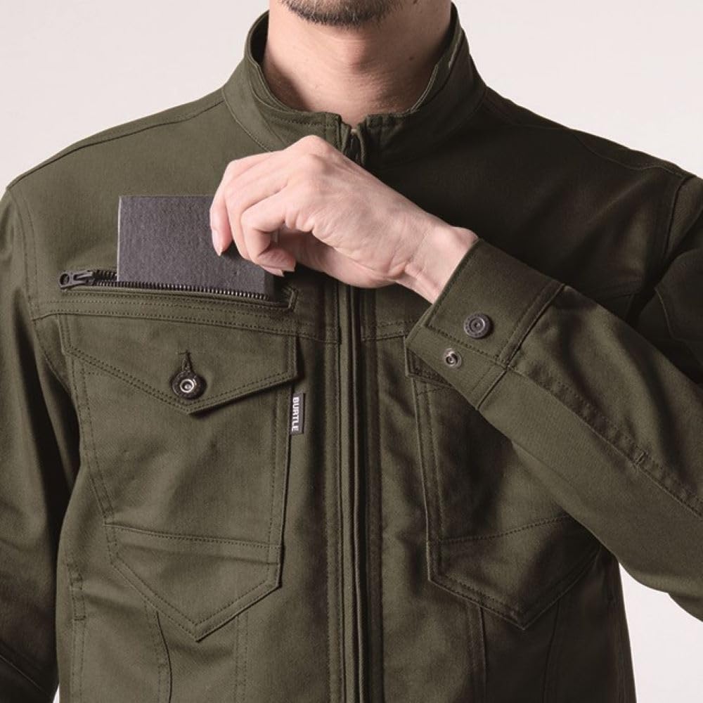 BURTLE Jacket for All Seasons Ash Gray 5021 60 L (unisex)