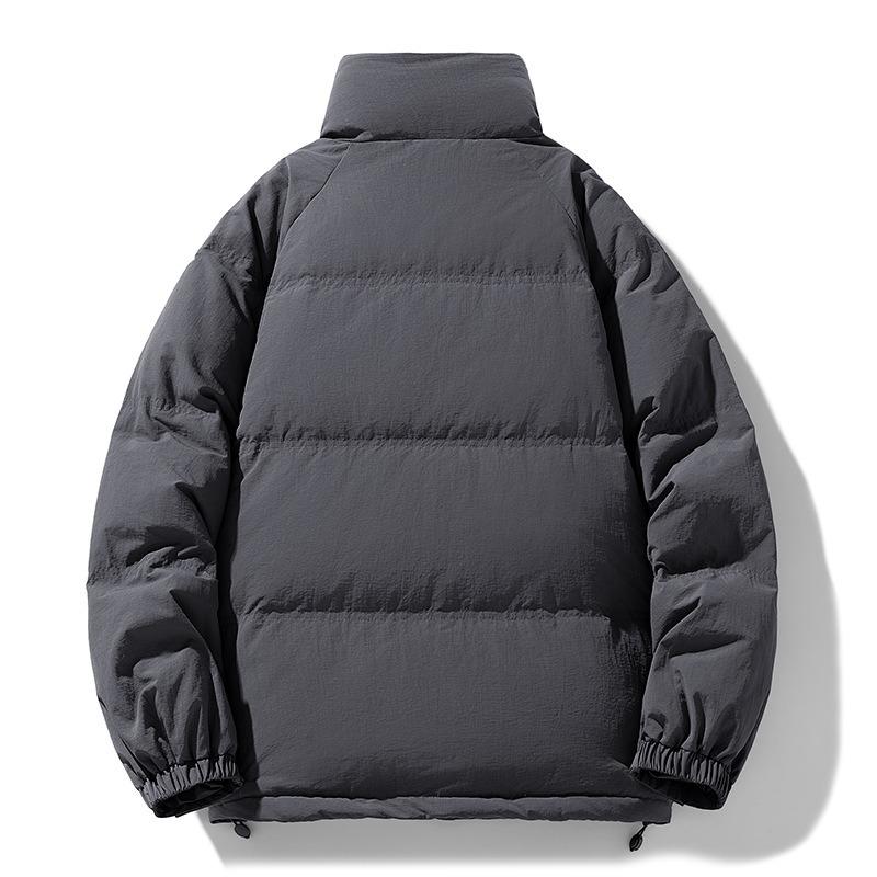 2025 winter new down jacket men's trend short couple style loose 90 fleece warm and comfortable jacket for men