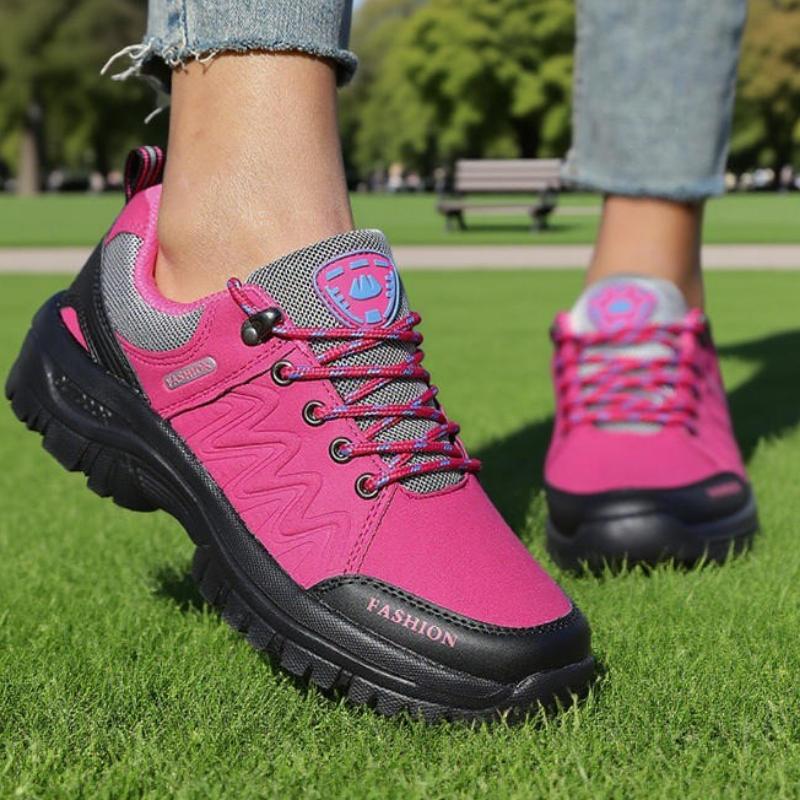 2025 Popular Women's Grey Hiking Shoes - Anti Slip Sports Shoes, Designed Urban Outdoor Shoes, Gym Training Shoes Autumn